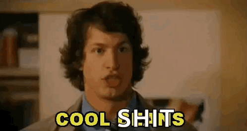 Man Saying Cool Shits