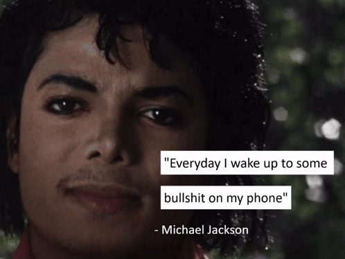 Man Saying Everyday I Wake Up to Some Bullshit