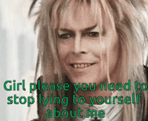 Man Saying Girl Please You Need to Stop Lying to Yourself About Me
