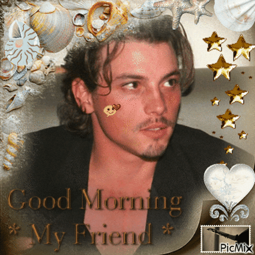 Man Saying Good Morning My Friend GIF
