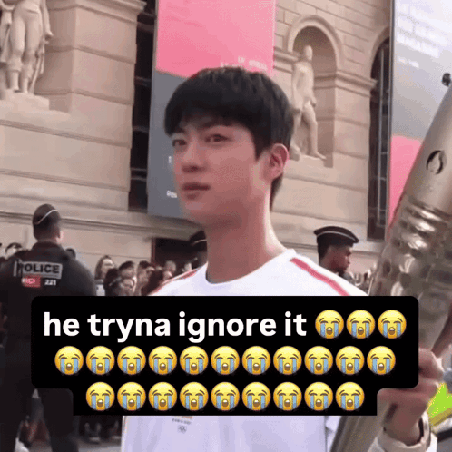 Man Saying He Tryna Ignore It
