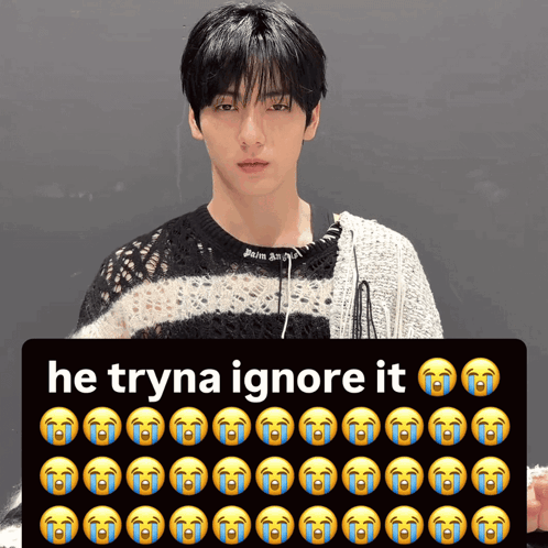 Man Saying He Tryna Ignore It