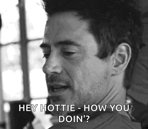 Man Saying Hey Hottie