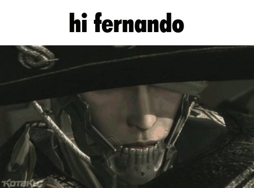 Man Saying Hi Fernando GIF