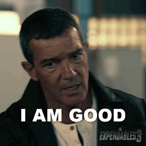 Man Saying I Am Good Expendables 3