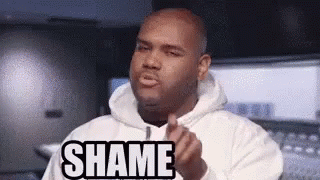 Man Saying I Don't Think So Pointing Finger GIF