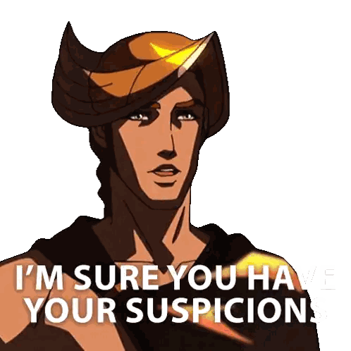 Man Saying I Have Suspicion