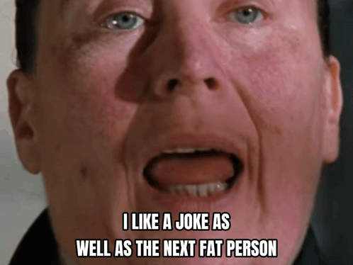 Man Saying I Like Joke