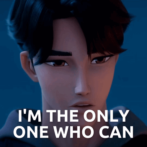 Man Saying I'm The Only One Who Can GIF