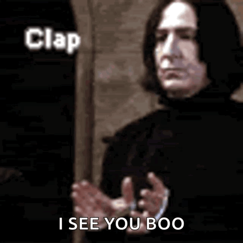 Man Saying I See You Boo GIF