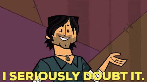 Man Saying I Seriously Doubt It