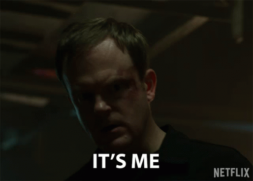 Man Saying It's Me in Netflix Advertisement