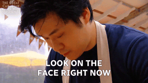 Man Saying Look In Front Of Window GIF