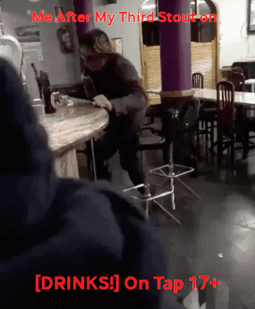 Man Saying Me After Third Stout On Tap 17+ GIF