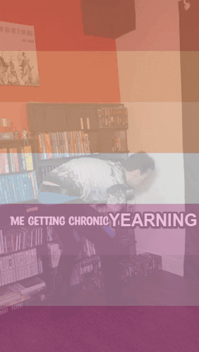 Man Saying Me Getting Chronic Yearning
