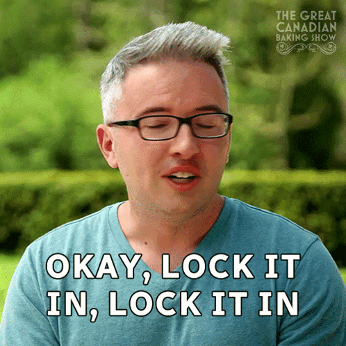 Man Saying Okay Lock It In Lock It In GIF