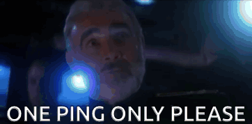 Man Saying One Ping Only Please GIF