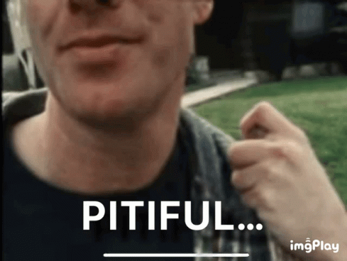 Man Saying Pitiful GIF