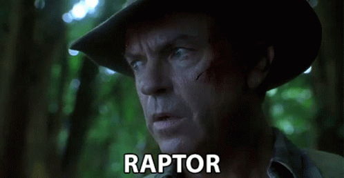 Man Saying Raptor GIF