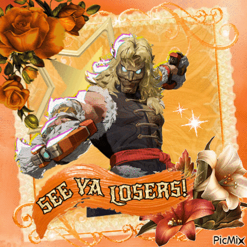 Man Saying See Ya Losers