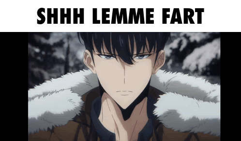Man Saying Shhh Lemme Fart