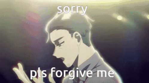 Man Saying Sorry Pls Forgive Me GIF