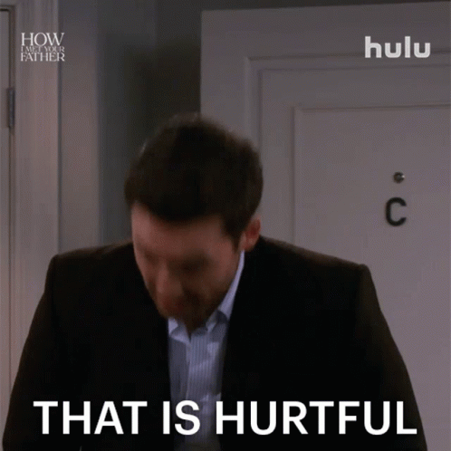 Man Saying That Is Hurtful By C Door GIF