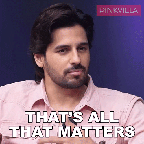 Man Saying That Matters GIF