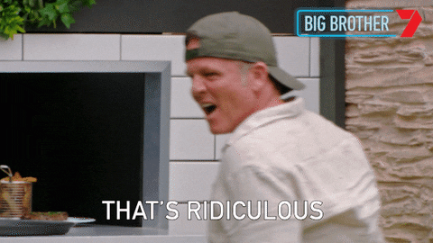 Man Saying That's Ridiculous GIF