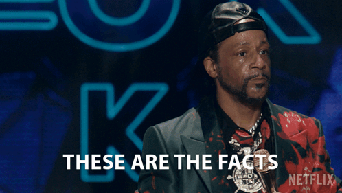 Man Saying These Are The Facts GIF