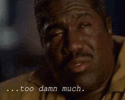 Man Saying Too Damn Much