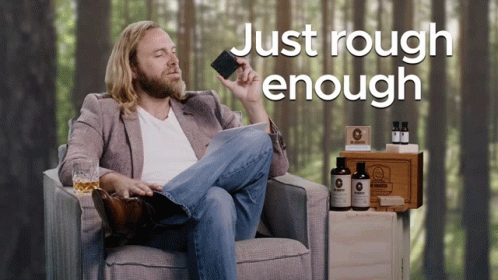 Man Saying Uncomfortable in Front of Real Housewives Poster