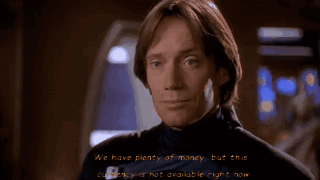 Man Saying We Have Money But Currency Unavailable
