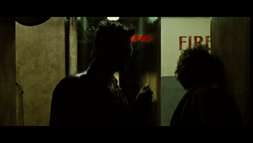 Man Saying Welcome to Fight Club First Rule