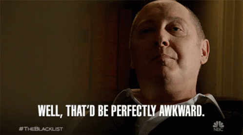 Man Saying Well Thatd Be Perfectly Awkward GIF