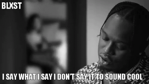 Man Saying What He Means GIF
