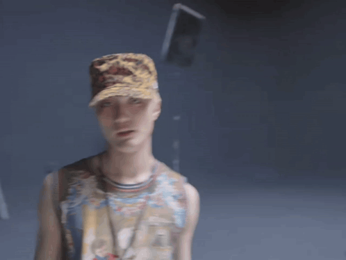 Man Saying Wow It's My Turn In A Video GIF
