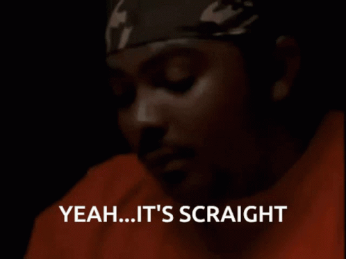 Man Saying Yeah in Dark Room