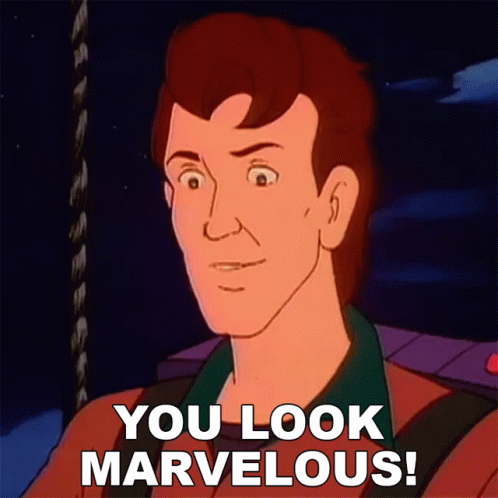 Man Saying You Look Marvelous
