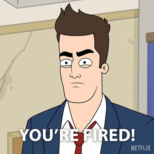 Man Saying You're Fired Netflix