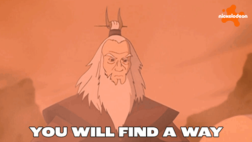 Man Saying You Will Find a Way