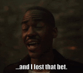 Man Says And I Lost That Bet