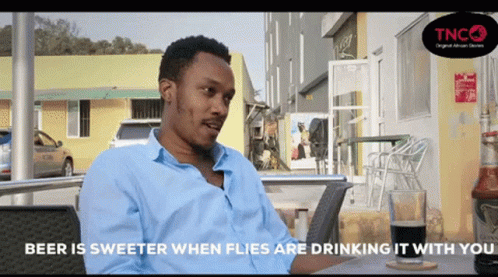 Man Says Beer Is Sweeter When Flies Are Drinking It