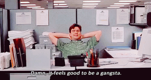Man Says Damn It Feels Good to Be a Gangsta