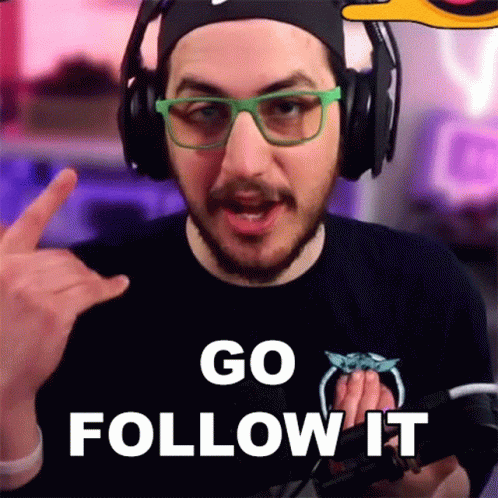 Man Says Go Follow It Up GIF
