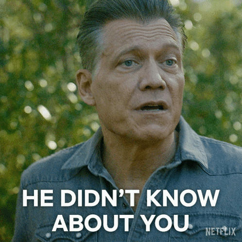 Man Says He Didn't Know About You Netflix Ad GIF