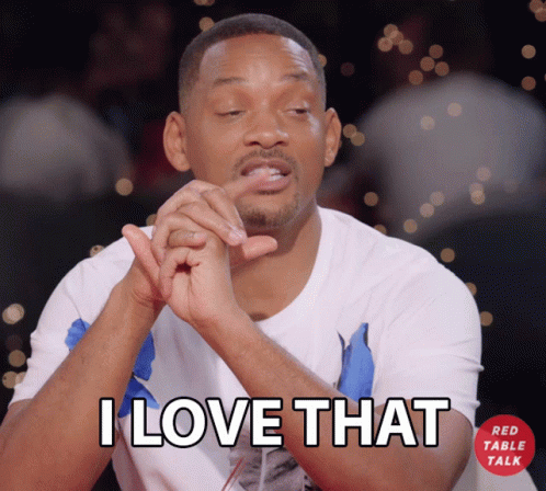 Man Says I Love That Red Table Talk Advertisement