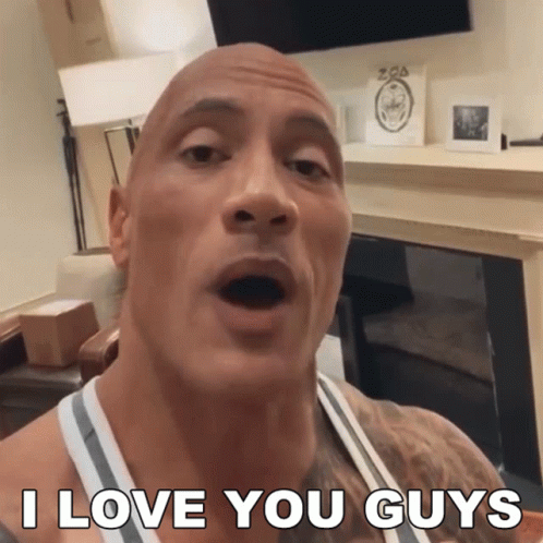 Man Says I Love You Guys