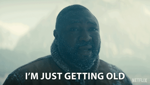 Man Says I'm Just Getting Old Netflix Ad