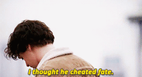 Man Says I Thought He Cheated Fate Looking Down GIF